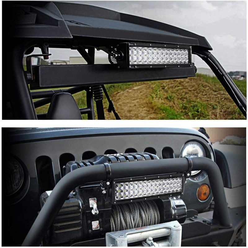 MOTLTECH Tube Clamps Mounting Brackets for LED Light Bar Work Lights Fog Lights Off Road Lights Fit 1.5", 2pcs - Image 5